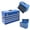 Blue, variant on PUKNLY Heavy Duty 21" Metal Tool Box, 4 Drawers, Portable Tool Chest, EVA Liner, Ball Bearing Slides, Auto-Locking System, Multi-Function Tool Organizer for Garage, Workshop, Jobsite or Trunk Storage