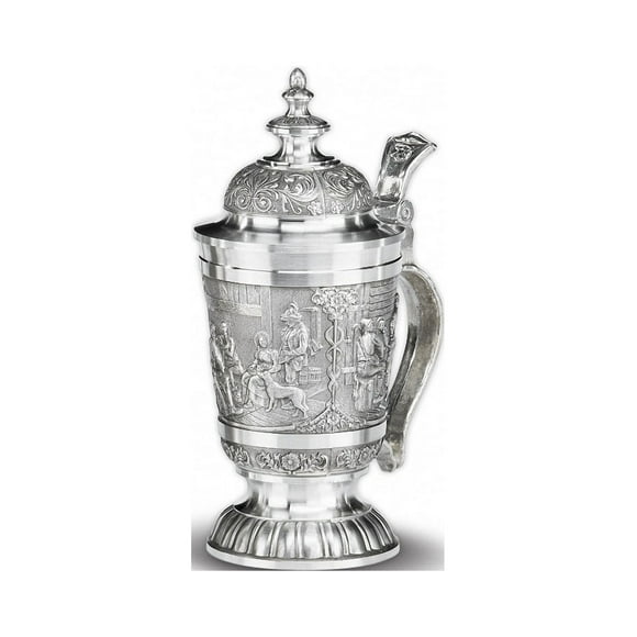 Defregger beer stein avec Couvercle Pointu 20 cm de Haut