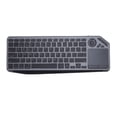 thumbnail image 1 of Teclado toque táctil inalámbrico Con touchpad multimedia hotkey 7 color retroiluminaciónificación 2.4g dual modo teclado de tv para tableta portátil, 1 of 7