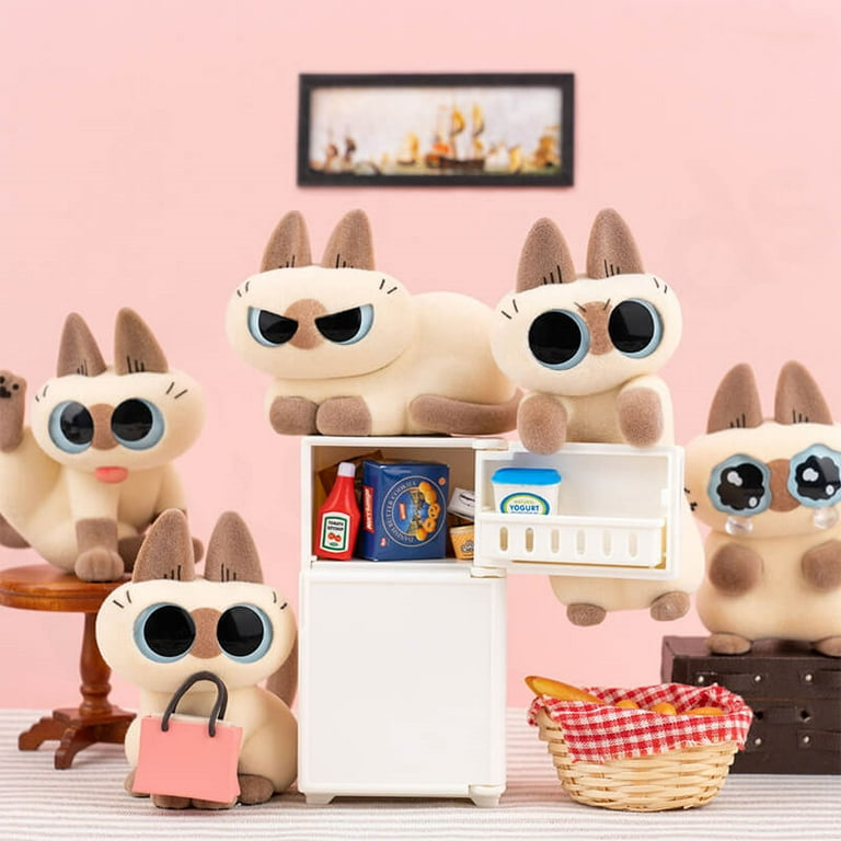 Nobeko Azukican Azukisan Cat Daily Life Series2 Blind Box Figures