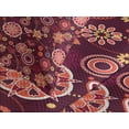 thumbnail image 4 of Ambesonne Floral Quilted Bedspread Set 3 Pcs, Vintage Foliage Composition, King Size, Orange Maroon and Yellow, 4 of 5