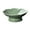 Green, variant on Ceramic Fruit Bowl Lotus-Shaped Retro Glazed Serving Plate Decorative Dish Traditional Modern Home Decor