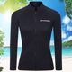 thumbnail image 1 of Traje de buceo de 2 mm Traje de neopreno cálido de manga larga a prueba de frío para hombre Mujer (M Mujer), 1 of 6