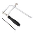 thumbnail image 3 of Keenso Jewellers Saw Adjustable Type Hacksaw DIY Hand Tools 12pcs Spiral Saw Blades, 3 of 8