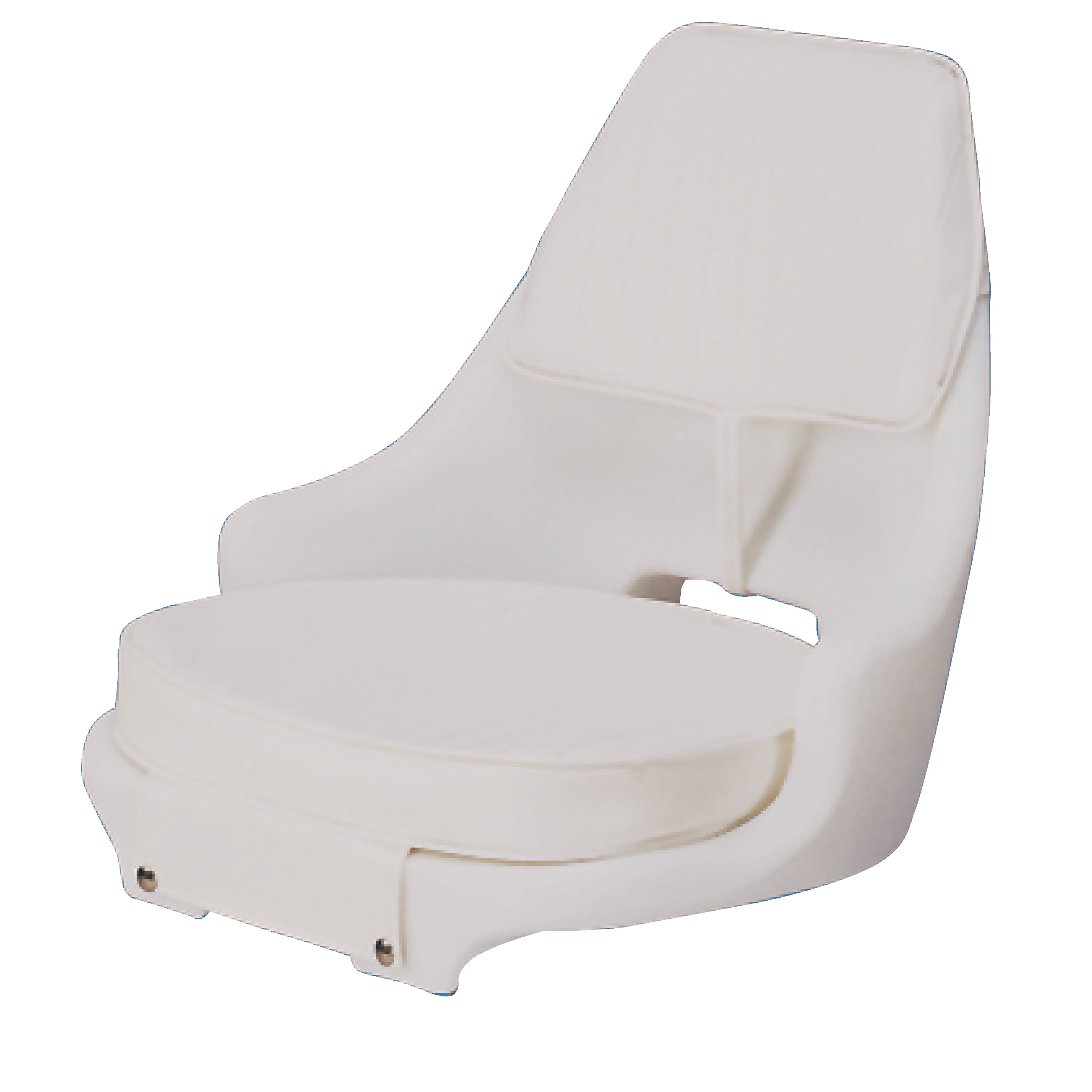 Todd 971537L Freeport Model 200 White Boat Seat Chair
