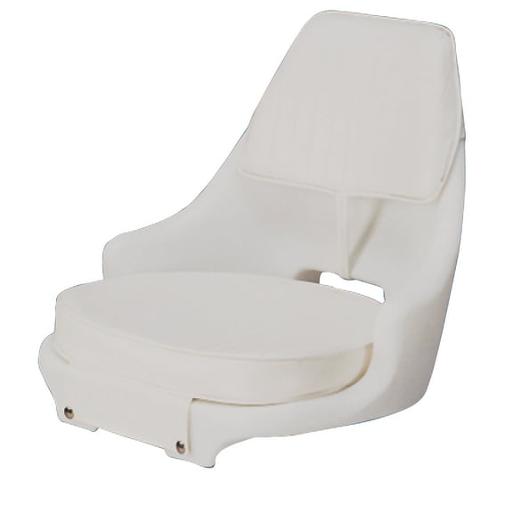 Todd 971537-L Freeport Model 200 White Boat Seat Chair