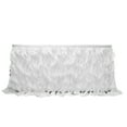 thumbnail image 1 of Ruiboury Tulle White Party Baby Shower Ruffle Table Soft and Suitable Circular white, 1 of 6