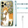 thumbnail image 5 of Cat Flower Case for iPhone 11 Pro Max, Aesthetic Cute Animals Pattern, Soft TPU Full Cover Case for iPhone 11 Pro Max, 5 of 5