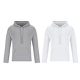 thumbnail image 3 of SYMOID Hoodies for Men Gray 2 Pack Mens Clothes Fall and Winter Pullover Sweatshirt Plain, 3 of 9