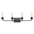 thumbnail image 3 of Golden Lighting Ormond 4-light Vanity in Matte Black, 3 of 3