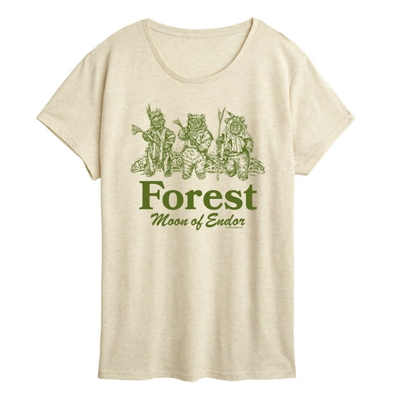 Star Wars - Forest Moon Endor Ewoks - Women's Short Sleeve Classic Fit Tee