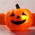thumbnail image 4 of Yuarrent brillante de calabaza de Halloween luminosa de de Halloween Reloj brillante naranja de Halloween con de botón Kits de decoración para fiestas No.1 Yuarrent HA027278-01, 4 of 6