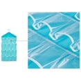 thumbnail image 6 of XIBUFE 16 Pockets Large Clear Pockets Over the Door Hanging Shoe Organizer for Bedroom Bathroom Closet Dorm Storage Organization Space Saving Easy Install Home Accessory, 6 of 15