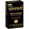 Trojan Vertical Large Size Warming Condoms Magnum 12 ct Box