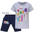 thumbnail image 1 of Boys And Girls Children's Short Sleeve Shorts Suit, 1 of 1