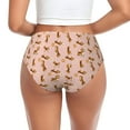 thumbnail image 3 of Womens Underwear Beagle Dog flower Cuteness No Show Seamless Underwear for Women, Soft Stretch Women's Panties, Hipster Ladies Panties Bikini Underwear Briefs, 3 of 6