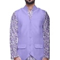 thumbnail image 4 of Atasi Indian Kurta Pyjama Jacket Set For Men Mandarin Collar Casual Clothing, 4 of 5