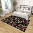 thumbnail image 2 of 3x5 Rug, Mushroom Door Mat Washable Non Slip Soft for Entryway, Wild Fungus Rug, Wild Mushroom Carpet, Mushroom Home Decor & Gifts, 2 of 7