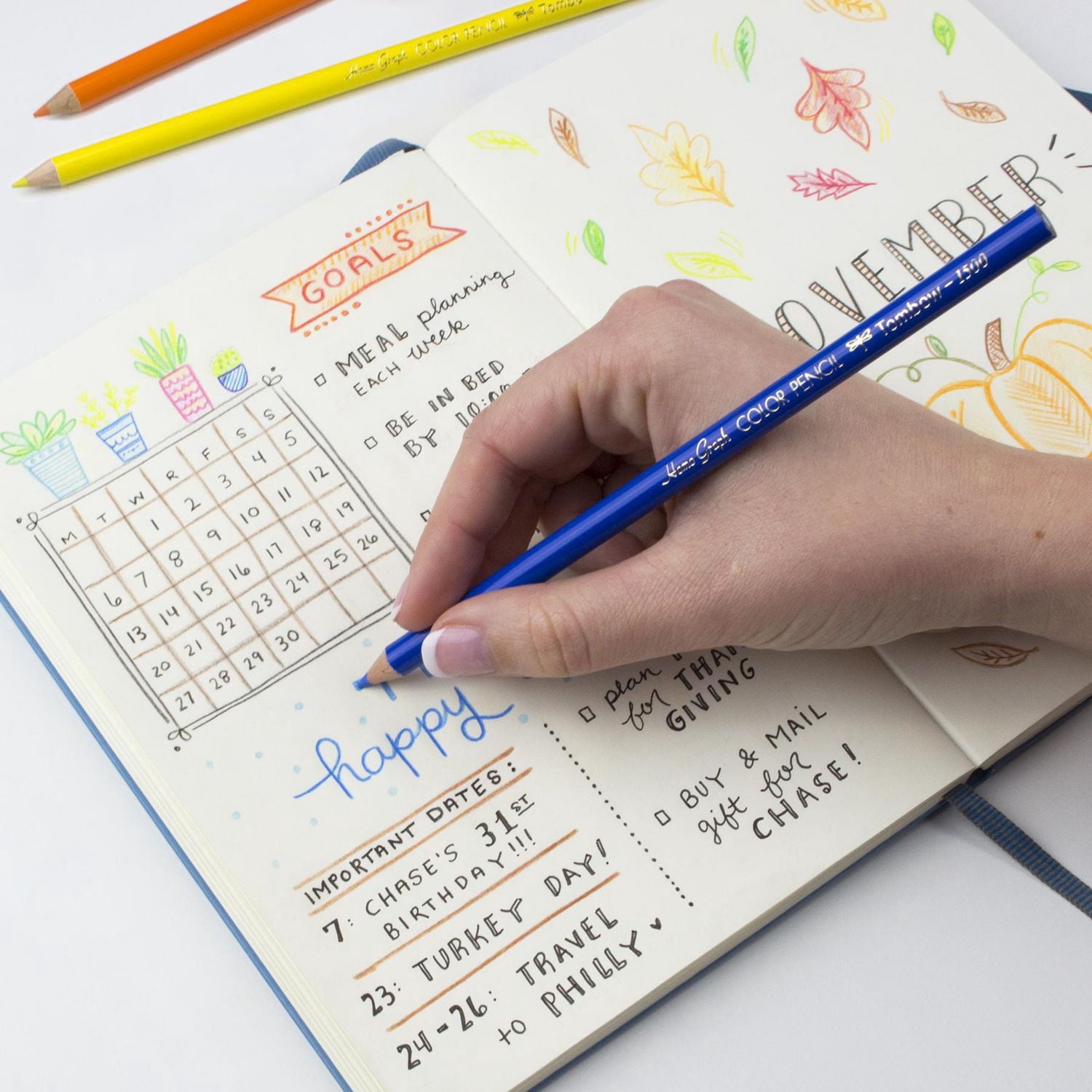 Crayons de couleur série 1500, 12 pièces Tombow