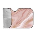 thumbnail image 2 of Bingfone Rose Gold Glitter Splatter Car Windshield Sun Shade Protector Keep Your Vehicle Cool Sun Shield Visor Cover Foldable For Car Truck Suv-Medium, 2 of 8