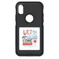 thumbnail image 1 of DistinctInk Custom SKIN / DECAL compatible with OtterBox Commuter for iPhone X / XS (5.8" Screen) - Matthew 19:14 - Let the Little Children Come To Me, 1 of 5