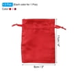 thumbnail image 2 of REGALWOVEN Satin Bags with Drawstring, Wedding Favor Bag for Party, Jewelry Pouch Red, Burgundy, Pink, 2 of 6