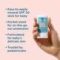 thumbnail image 6 of Blue Lizard Baby Mineral SPF 50 Sunscreen Stick, Zinc Oxide, 0.5oz, 6 of 10