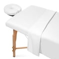 thumbnail image 1 of Juego de sábanas de microfibra Saloniture para mesa de masaje, 3 piezas, 1 of 3