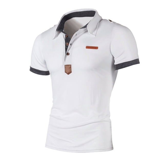 pstuiky camisetas de hombre, Camisa deportiva informal de manga corta de color liso para hombre de moda camisas casuales para hombre m