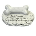 thumbnail image 2 of Home & Garden Memorial Dog Bone Polyresin Sympathy Bereavement 17984 Friends, 2 of 3