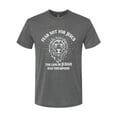 thumbnail image 2 of Wild Bobby Fear Not For Jesus The Lion Of Judah Has Triumphed Inspirational/Christian Men Premium Tri Blend Tee, Dark Heather, Small, 2 of 5