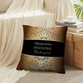 thumbnail image 4 of LALILO Throw Pillow Covers Baroque With Antique Luxury Beige And Cushion Cover 18" x 18", 2 Pack, 4 of 6