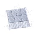 thumbnail image 1 of Bolsa colgante para cama de bebé, juguetes organizadores infantiles, bolsa de almacenamiento colgante para guardería para pared de cabecera, cambiador Gris, 1 of 9