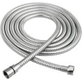 thumbnail image 1 of Flexible Stainless Steel Replacement Shower Hose with Brass Fittings. RV Shower Hose. Explosion-Proof., 1 of 5