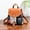 Earthy Yellow, variant on Backpack ladies the trendy backpack bag soft leather casual fashion travel large-capacity school bag black
