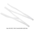 thumbnail image 2 of IFANLANDOR 10Pcs Everyday Use Elastic Bands Rubber Bands White Doublelayered Thickened Design For Holding Books, 2 of 7