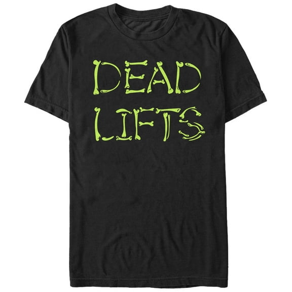 Men's CHIN UP Dead Lifts Graphic Tee Black Small