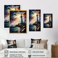 thumbnail image 4 of Designart Lighthouse On The Coast III Canvas Wall Art, 4 of 5