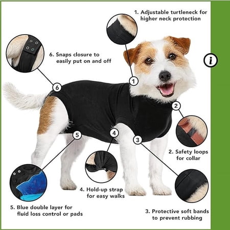 ダッドウェイ 犬用 リカバリー・スーツXXS（サポーター・術後服）（送料無料）(53076)