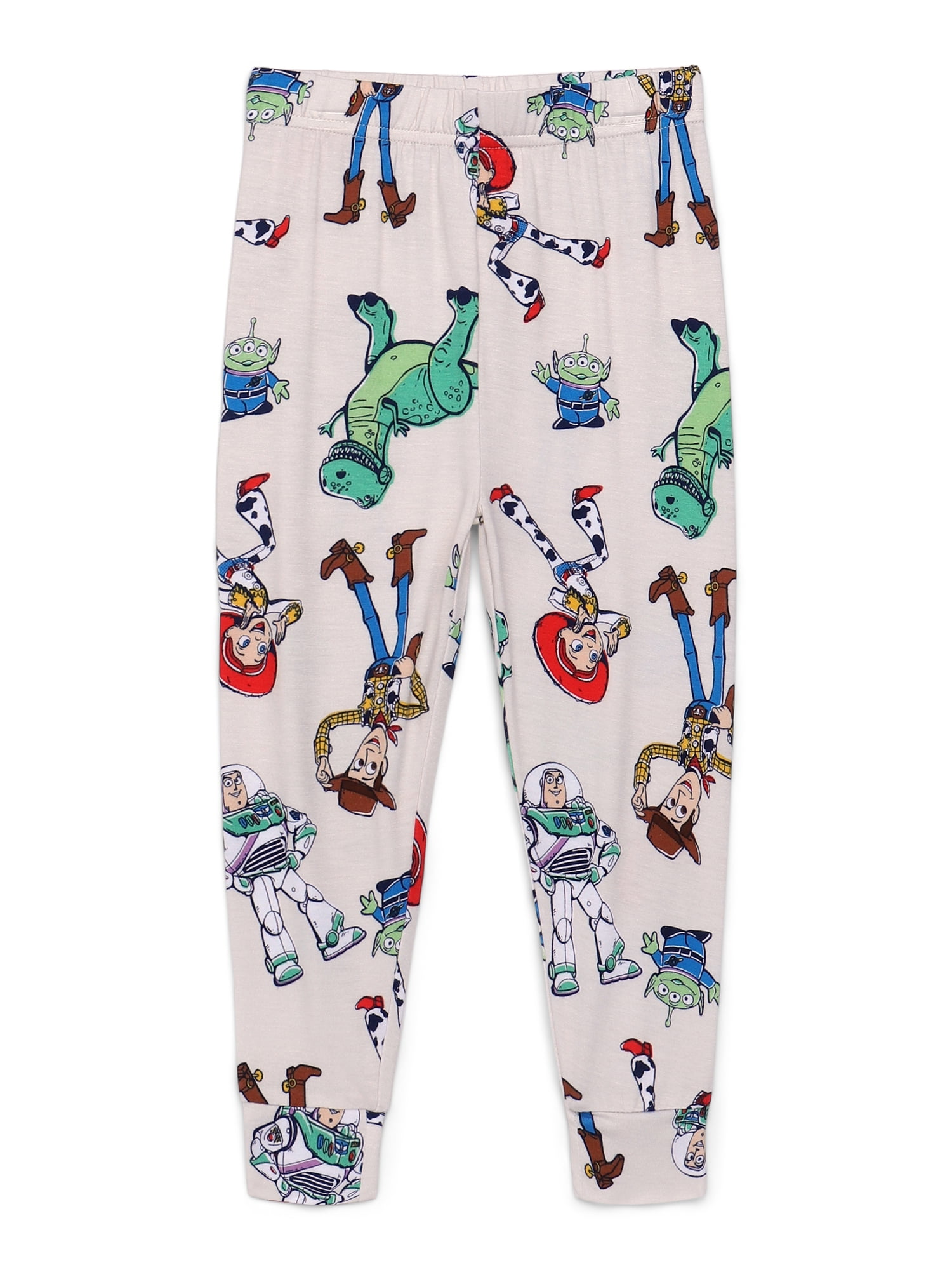 Disney Pixar Toy Story Toddler Unisex Long Sleeve Top and Pants, 2-Piece Pajama Set, Size 12M-5T