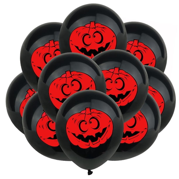 De Globos Decorativos, Decoración De Fiesta, Adorno De Barra De Utilería Diy, Decoraciones Para El Hogar, Suministros De Halloween Atractivos Multiusos 10 Piezas Advancent HA044538-01