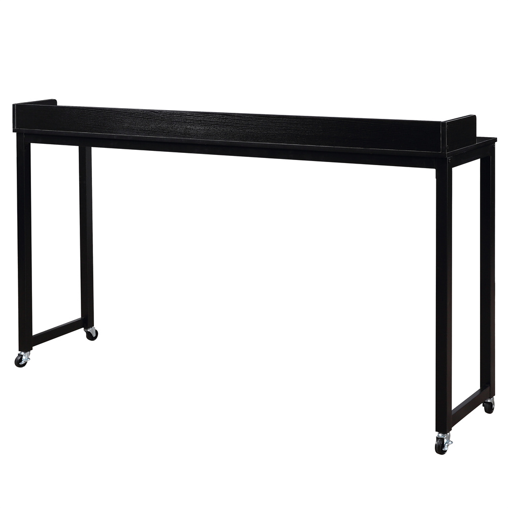 Lazy Bedside Table Bed Table, Over bed Table with Wheels, Queen Size