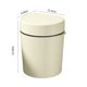 thumbnail image 3 of RKSTN trash can Plastic Garbage Container Bin With Press Top Lid, White,Beige,Gray,Plastic Garbage Bin,Wastebasket For Home,Kitchen,Bathroom,Garage, 3 of 8