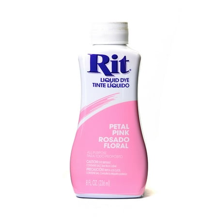 Pint Dye - Dyes petal pink, liquid, 8 oz. bottle (pack of 4)