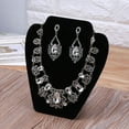 thumbnail image 5 of XISAOK Jewelry Necklace Bust Display Stand Velvet Necklace Earring Rack Mannequin, 5 of 9