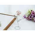 thumbnail image 3 of Rose Gold and Chrome Plated Silver Rose Flower Tabletop Ornament with Clear and Golden Teak Crystals, 3 of 4