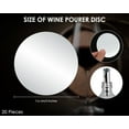 thumbnail image 2 of Wine Pourer Disc 20 Pieces Pour Spouts Drip-free Wine Pourers for Wine Bottles, 2 of 7