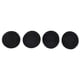thumbnail image 4 of 100 Pcs Black Sponge Earbud Headphone Cap Ear Pads Cover Replacement, 4 of 5