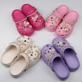 thumbnail image 3 of Un juego de accesorios para zapatos brillantes para niñas y mujeres, sandalias de zuecos, decoración de zapatos con diamantes esmaltados a la moda con cadenas de cuentas, regalos de fiesta y cumpleaños JM, 3 of 5
