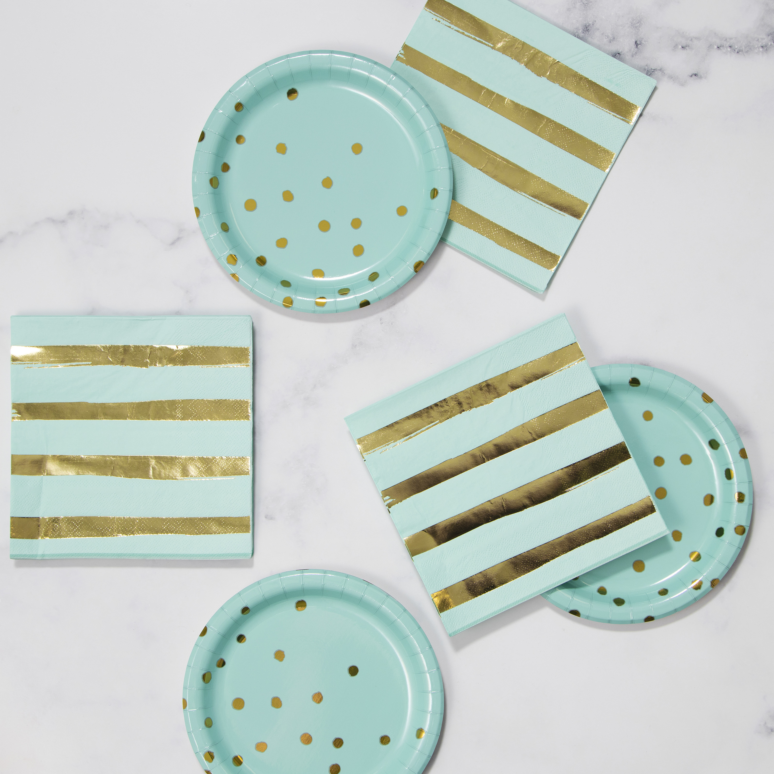 Fresh Mint Foil Dessert Kit, Serves 24 Guests